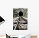 Railroad and Tunnel Wall Decal
