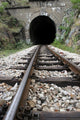 Railroad and Tunnel Wall Decal