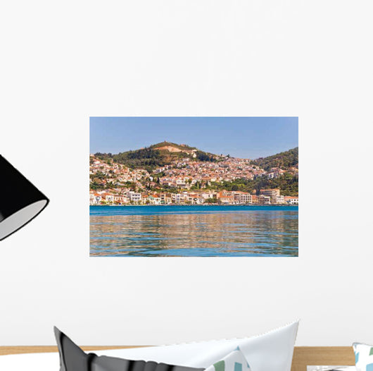 Village Beach Wall Decal
