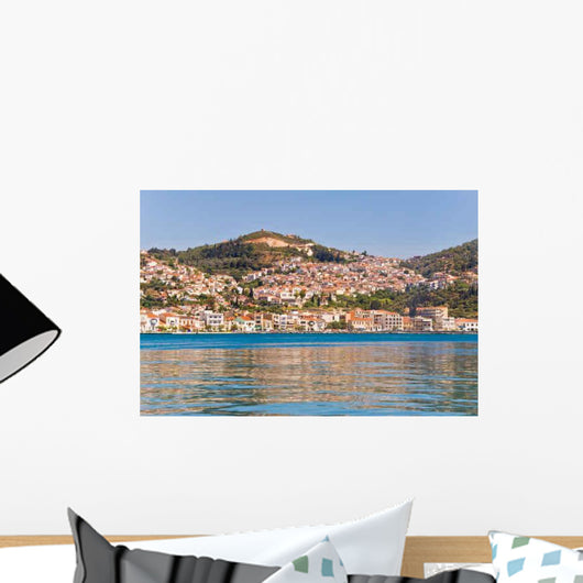 Village Beach Wall Decal