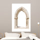 Original Gothic Door White Wall Decal