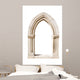 Original Gothic Door White Wall Decal