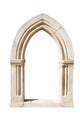 Original Gothic Door White Wall Decal