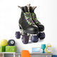 Retro Roller Skates Wall Decal