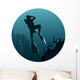 Divers Underwater Wall Decal