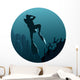 Divers Underwater Wall Decal