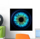 Abstract Blue Eye Wall Decal