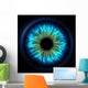 Abstract Blue Eye Wall Decal