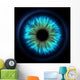Abstract Blue Eye Wall Decal