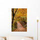 Autumn Scenery with Bridge Wall Decal