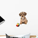 Cute Sitting Dachshund Puppy Wall Decal