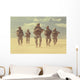 Infantrymen Action Wall Decal
