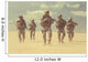 Infantrymen Action Wall Decal