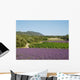 Lavender Fields and Vineyards Wall Decal