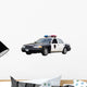 Police Car Wall Decal
