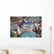 Porcelain Souvenir Plates Wall Decal