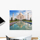 Taj Mahal Sunrise Light Wall Decal