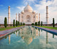 Taj Mahal Sunrise Light Wall Decal