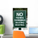 No Everything Sign Wall Decal