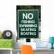 No Everything Sign Wall Decal