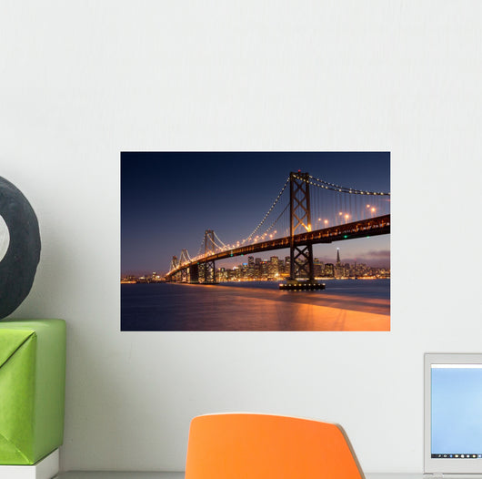 Dusk over San Francisco Wall Decal