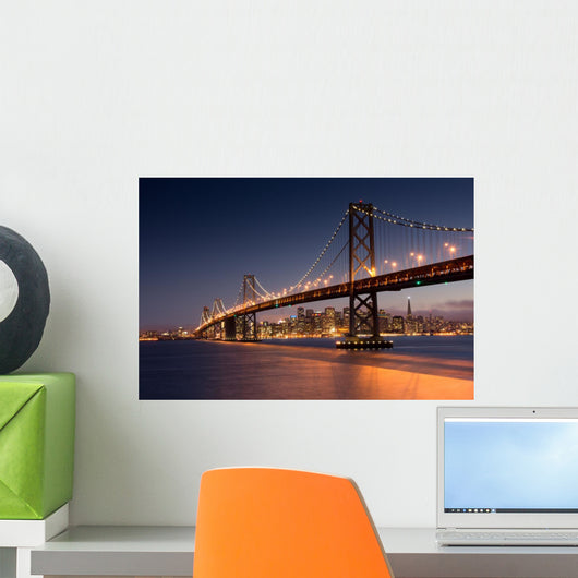 Dusk over San Francisco Wall Decal