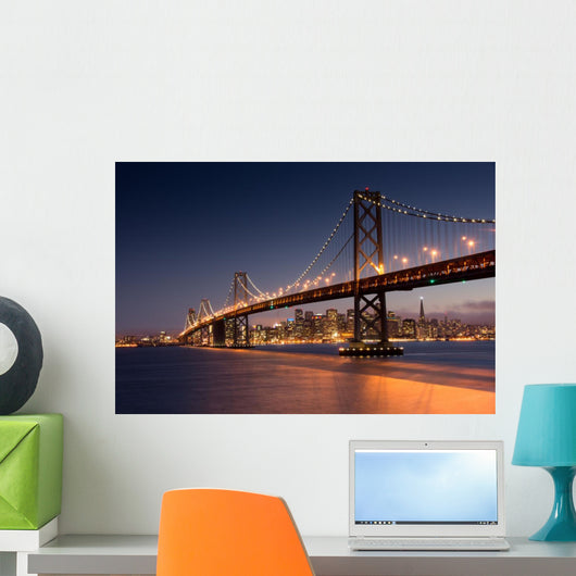 Dusk over San Francisco Wall Decal