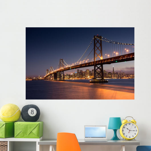 Dusk over San Francisco Wall Decal