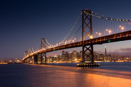 Dusk over San Francisco Wall Decal
