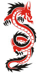 Red-black Dragon Wall Decal