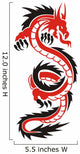 Red-black Dragon Wall Decal