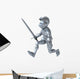 Fun Knight Wall Decal