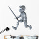 Fun Knight Wall Decal