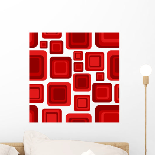 Retro Squares5 Wall Decal