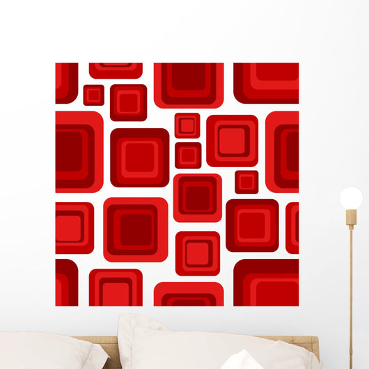 Retro Squares5 Wall Decal