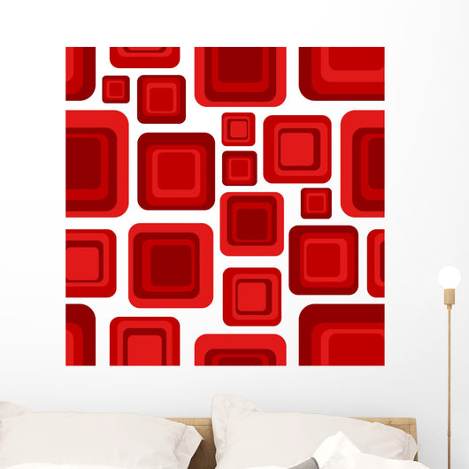 Retro Squares5 Wall Decal