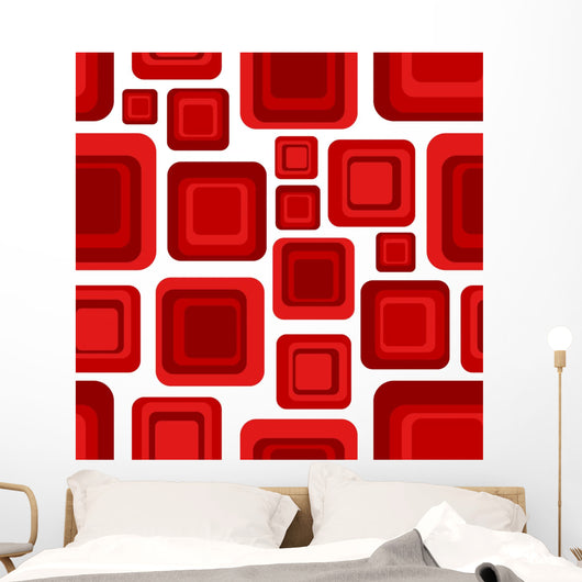 Retro Squares5 Wall Decal