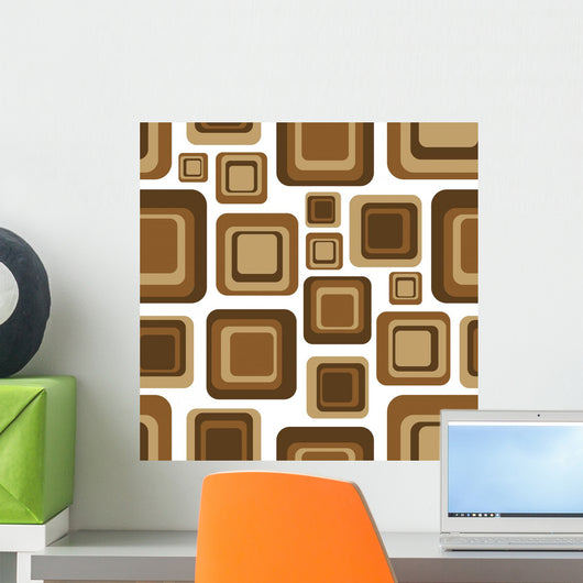 Retro Squares2 Wall Decal