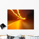 Road Fire Wall Decal
