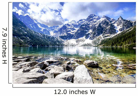 Morskie Oko Lake Wall Decal