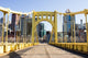 Yellow Bridge to Town Wall Decal