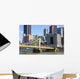 Yellow Bridge and City Wall Decal