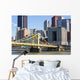 Yellow Bridge and City Wall Decal