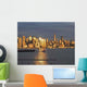 Hudson River Sunset Wall Decal