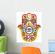 Floral Hand Fatima Islamic Wall Decal