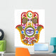 Floral Hand Fatima Islamic Wall Decal