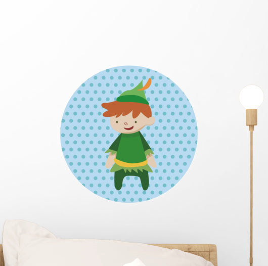 Peter Pan Theme Elements Wall Decal