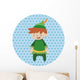 Peter Pan Theme Elements Wall Decal