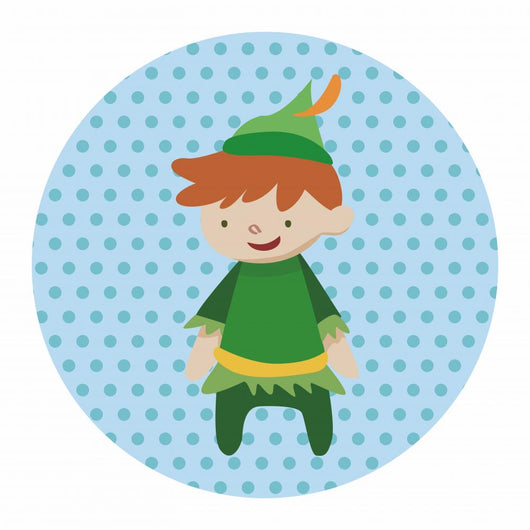 Peter Pan Theme Elements Wall Decal
