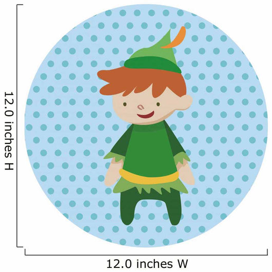 Peter Pan Theme Elements Wall Decal